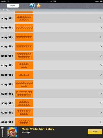 Cheat for Icon Pop Song - All Answers screenshot 4