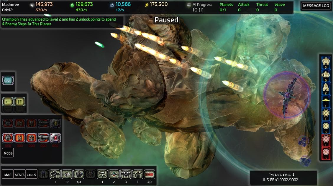AI War: Ancient Shadows screenshot 6