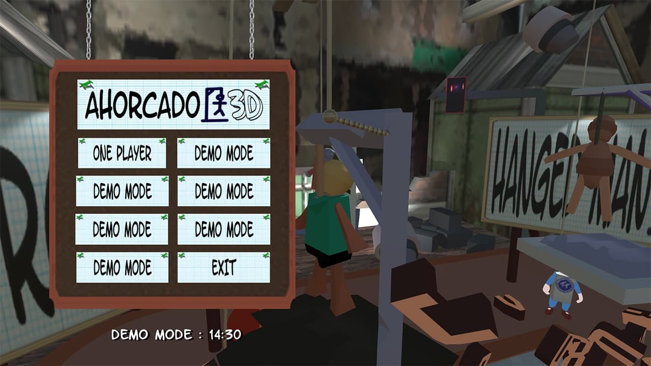 Ahorcado 3D - Hangedman 3D Demo 2023 v0.1.0 screenshot 6