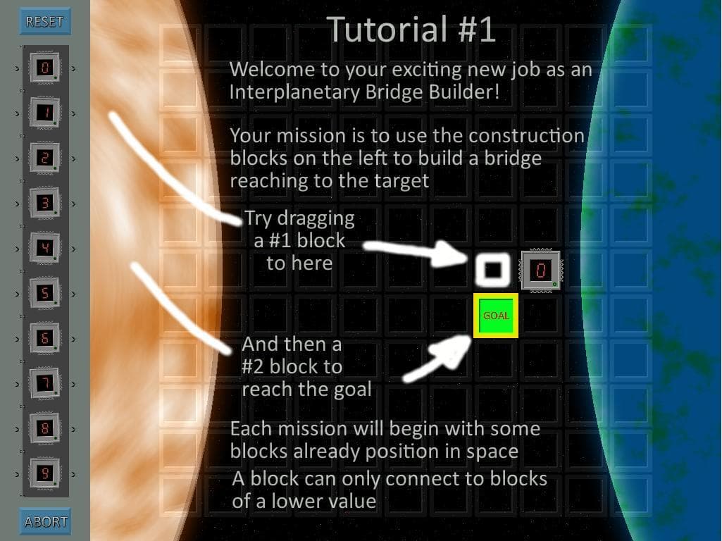 Interplanetary Bridge Builder screenshot 2