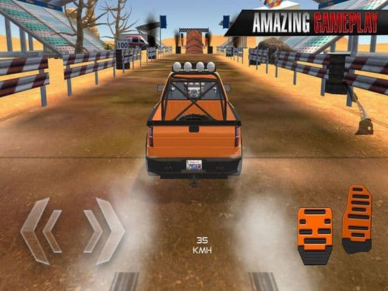 Crazy Car: Desert Racing 3D S screenshot 2
