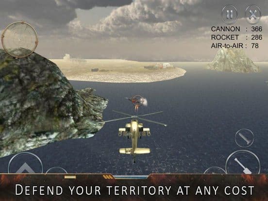 Modern Heli Enemy Base