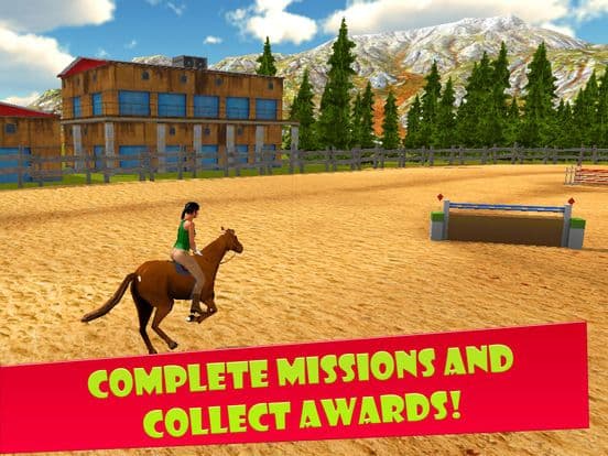 Horse Riding 3D: Show Jumping Full screenshot 3