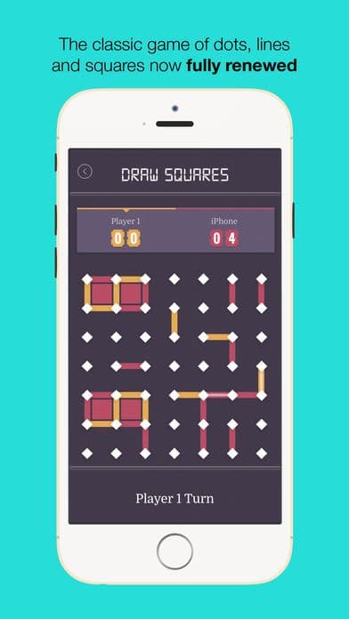 Draw Squares FREE - Classic game about dots, lines and little squares screenshot 2