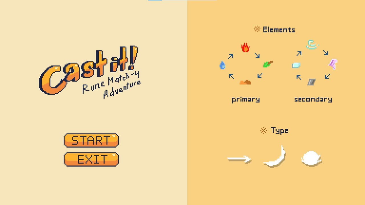 Cast It! Rune Match-4 Adventure