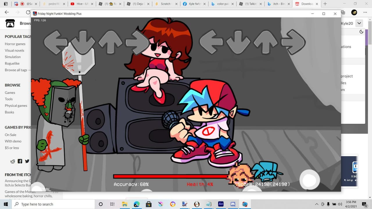 Calliope mod for Friday night funkin