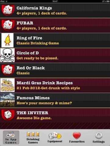 100+ Drinking Games: College Dorm Frat Drink Party Beer Games screenshot 5