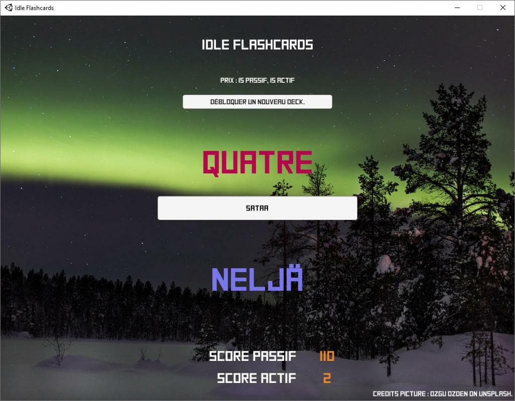 Flashcards Français - Finnois (PROTOTYPE) screenshot 3