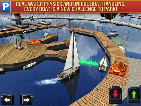 Super Yachts Parking Simulator - Real Boats Race Driving Test Park Racing Games
