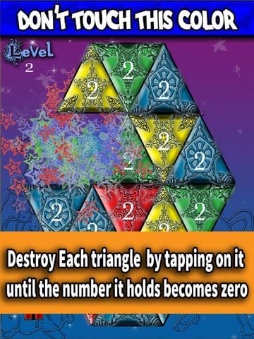 Colors Skip - Triangle Challenge screenshot 4