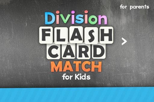 Division Flashcard Match Games for Kids Math Free screenshot 2