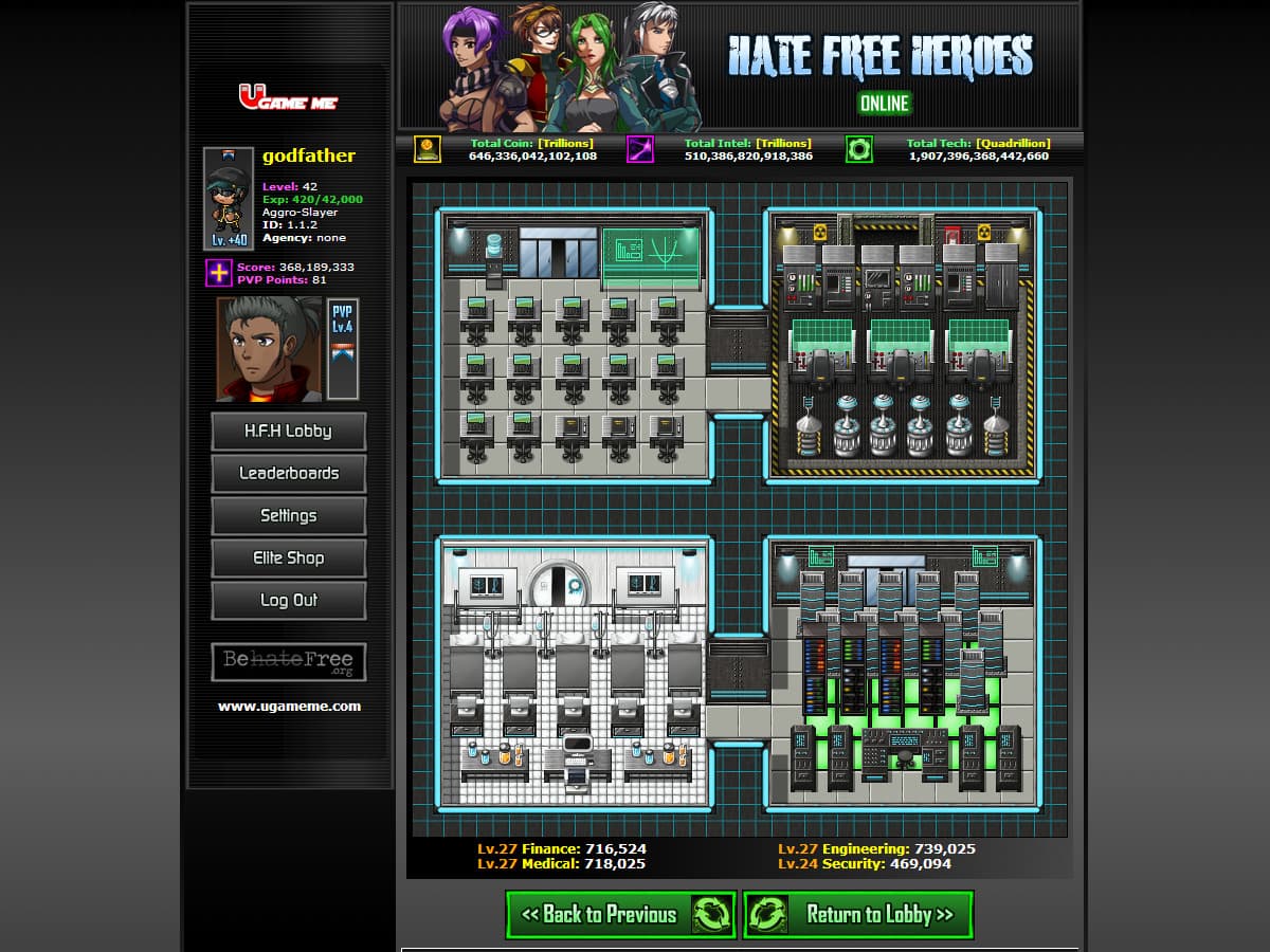 Hate Free Heroes Online screenshot 5