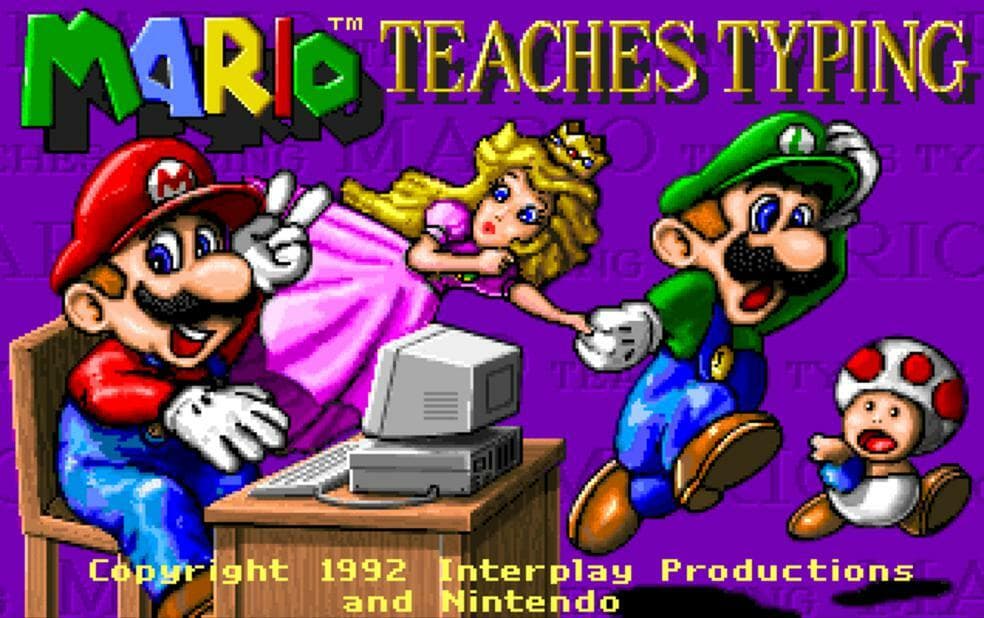 Mario Teaches Typing screenshot 4