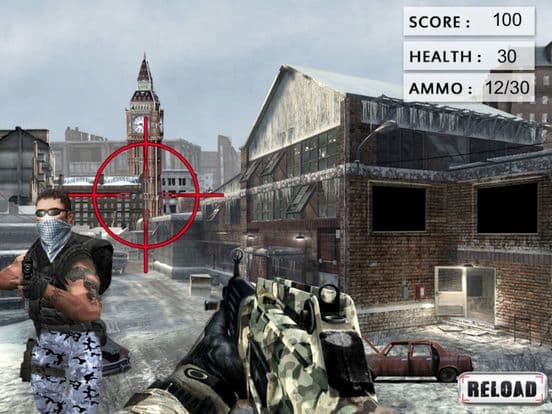 A Sniper Assassin - Elite Commando Shooter At War screenshot 2