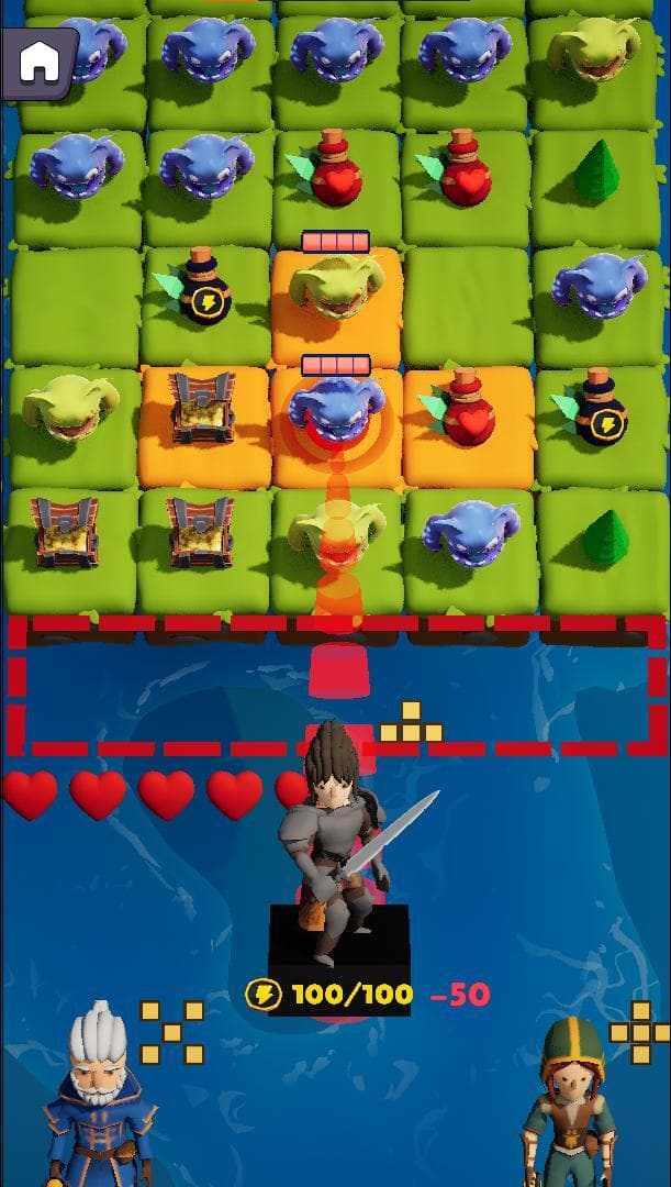 Tile Heroes defense