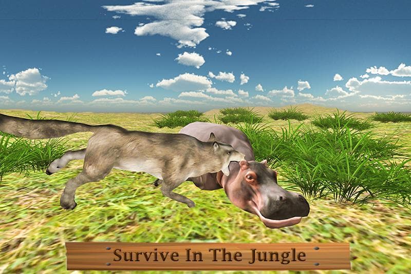 Wild Wolf Simulator: Real Hunt screenshot 2