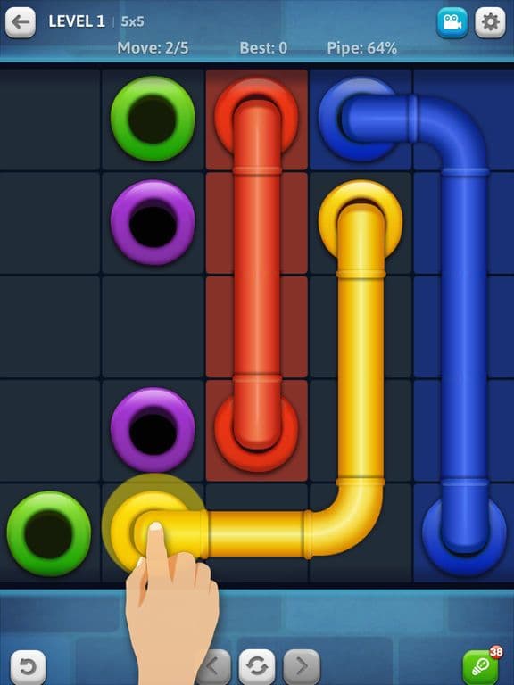 Line Puzzle: Pipe Art screenshot 2