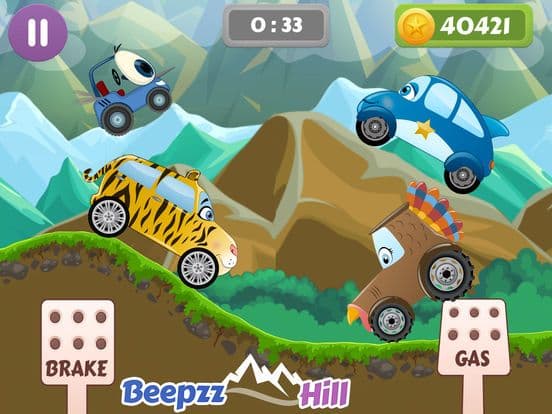 Beepzz Kids Hill Racing game screenshot 2