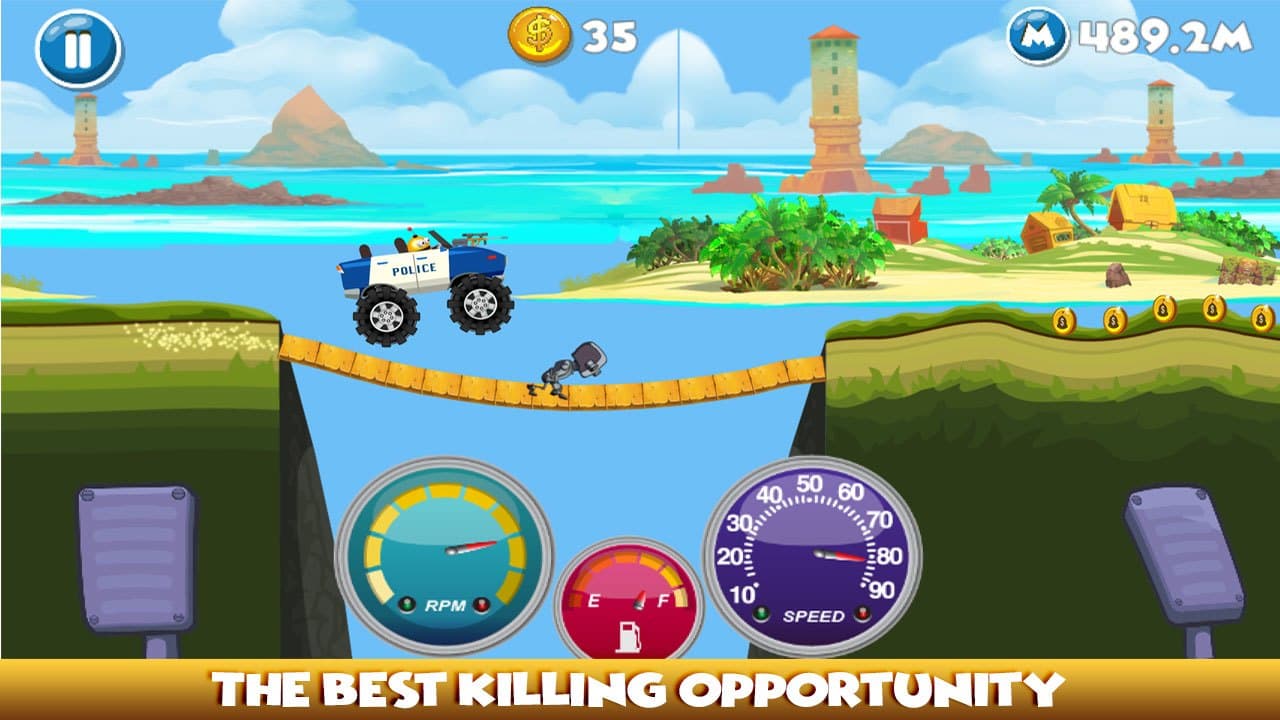 Police Monster Shooter Game screenshot 2