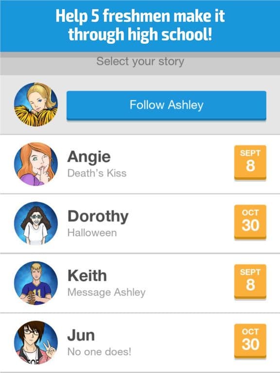 mySocial Interactive Story screenshot 2