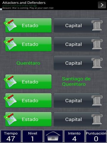 Mexico States Geography Mem Free screenshot 4
