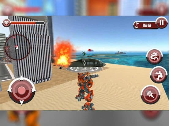 Sea Dragon Robot Transform War