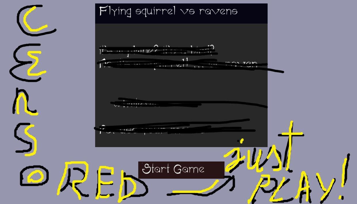 Flying squirrel vs ravens screenshot 5