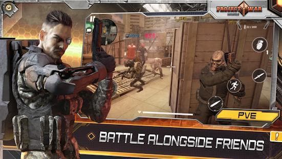 Project War Mobile - online shooter action game