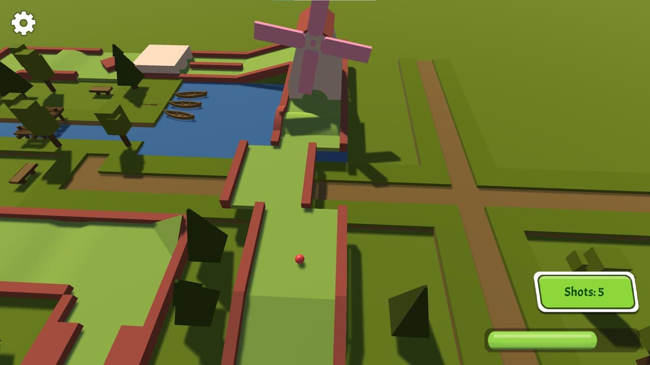 Minigolf adventure (itch) screenshot 2