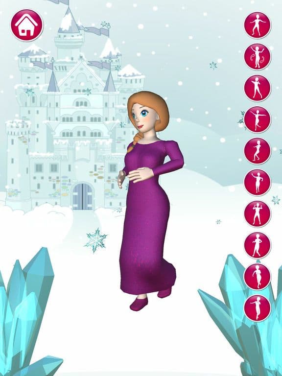 Dance with Snow Queen Princess Dancing Game – Pro screenshot 3