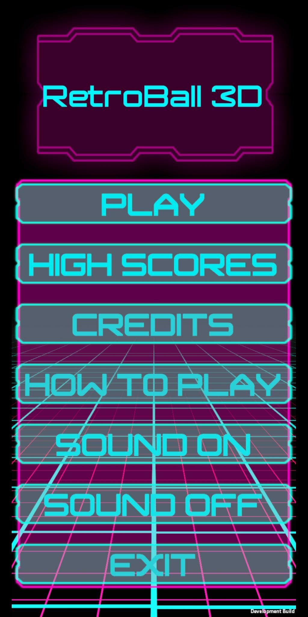 Retro Ball 3D screenshot 2