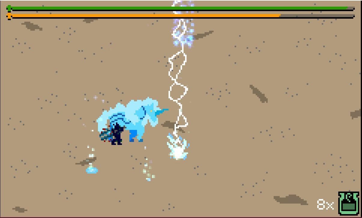Monster Hunter for GBA screenshot 2