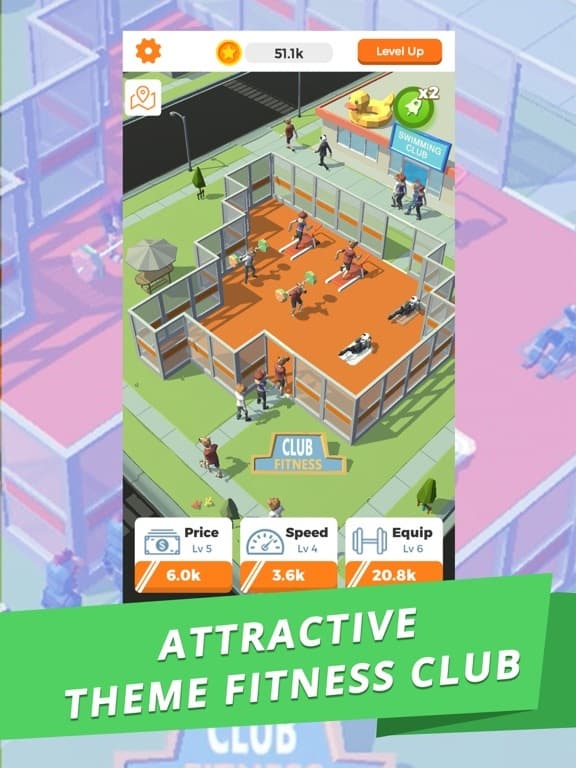 Idle Gym - Fitness Simulation screenshot 3