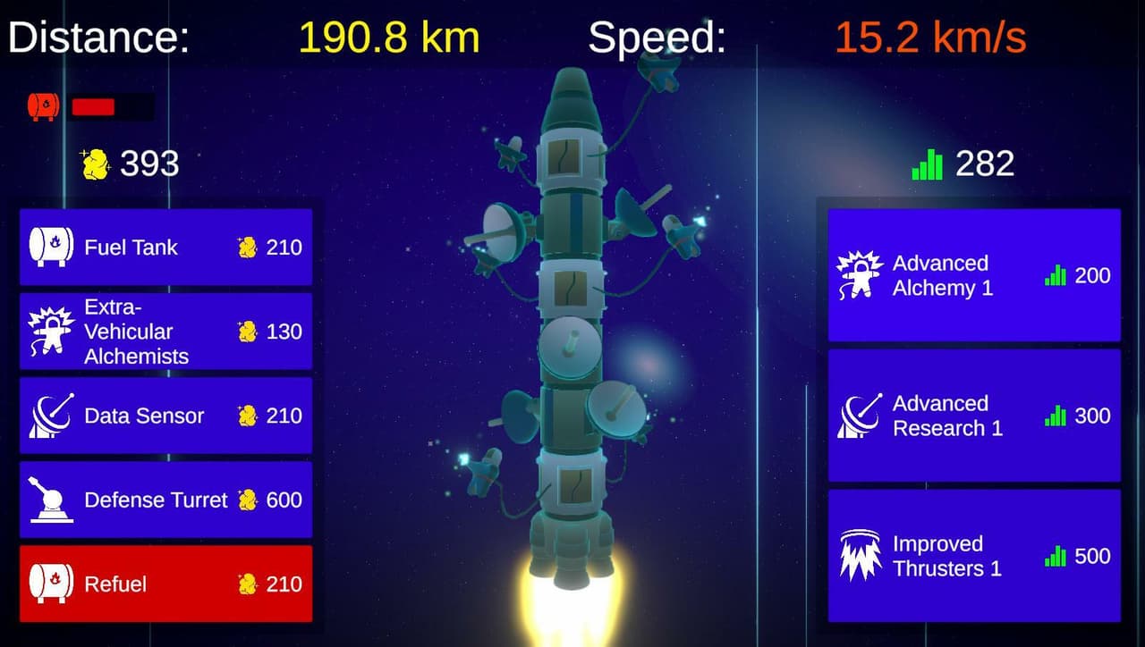 Space Dwarf Alchemist Go! screenshot 4