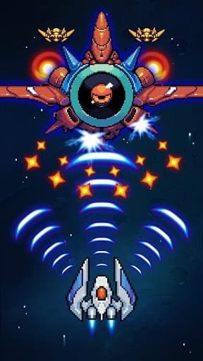 Galaxiga - Classic 80s Arcade Space Shooter screenshot 5