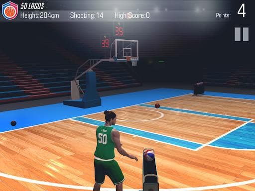 Three Point Contest - My Basketball Team screenshot 5