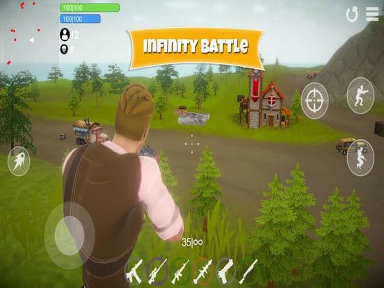Battle Royale Fort Practice screenshot 2