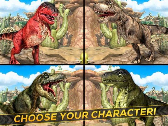 Jurassic Run - The Dinosaur Racing Simulator Game screenshot 4