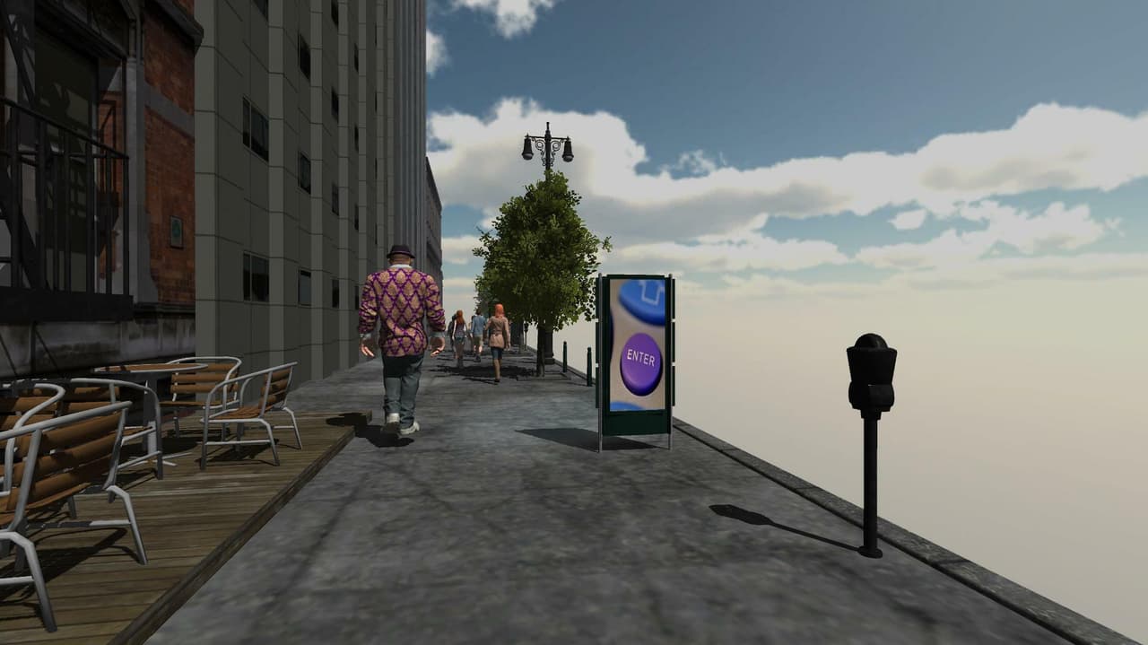 Simple Crowd Simulation
