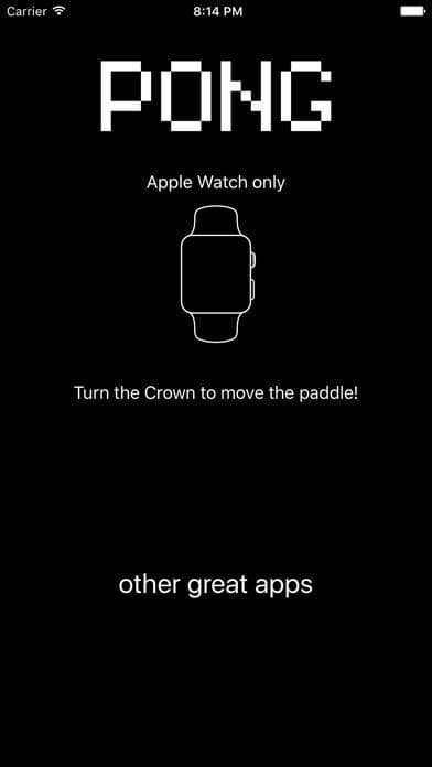 pong for Apple Watch screenshot 3