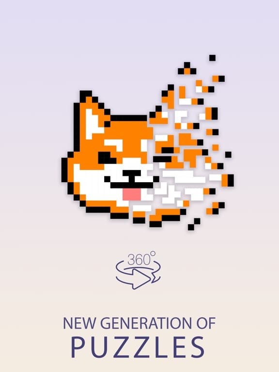 Pixel Poly Sphere 3D Puzzle screenshot 2