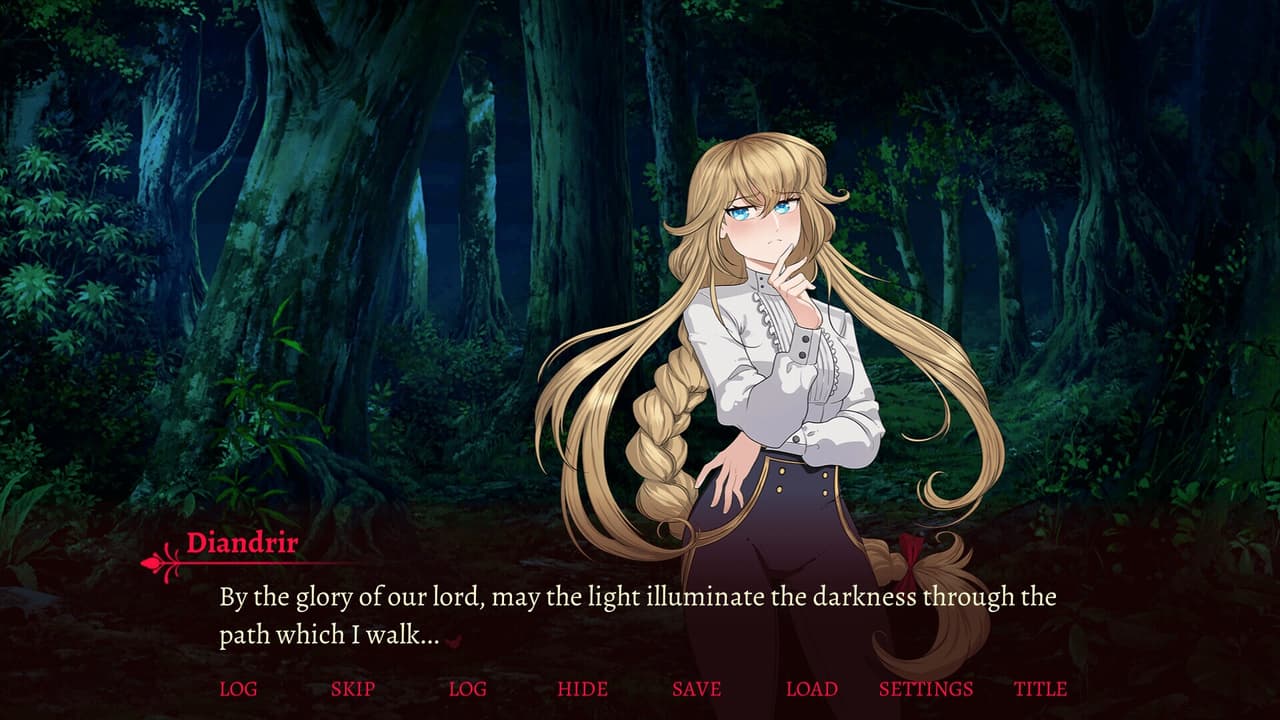 Crimson Song - Yuri Visual Novel screenshot 2
