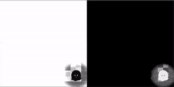 Light and Dark Mazes