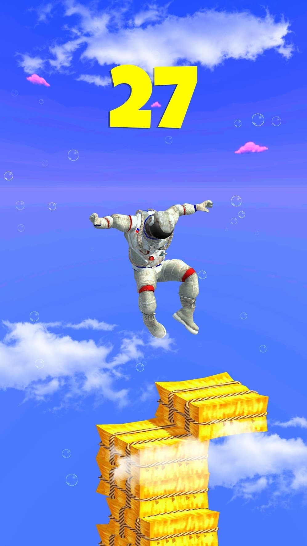 Stylish Stack Jump - Tap Jumping Game screenshot 2