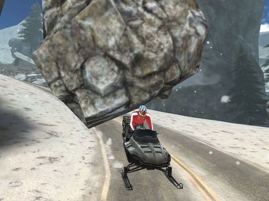 Arctic Snowmobile Racing - 3D eXtreme Winter Ice Trails Driving Edition Free screenshot 5
