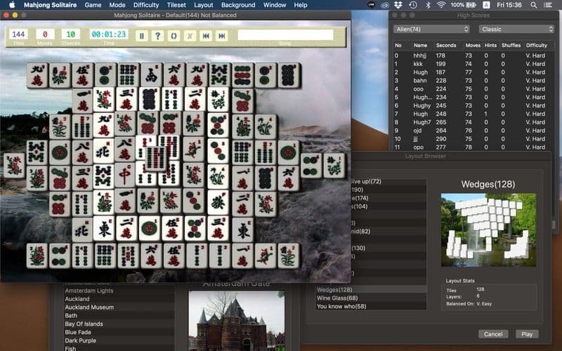 Mahjong Solitaire Legacy screenshot 2