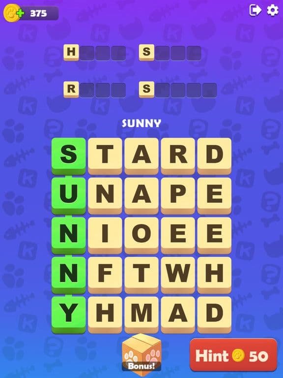 Kitty Scramble: Word Finding screenshot 5
