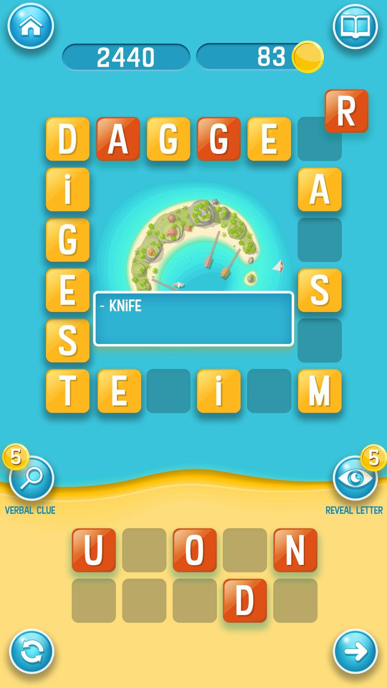 Crossword Island screenshot 6