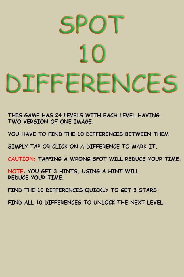 Spot 10 Differences screenshot 3