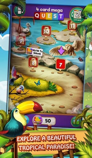 Bingo Tropical Haven – Island Beach Fever screenshot 2